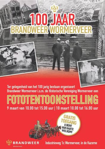 2024 - Tentoonstelling 100 jaar Brandweer Wormerveer