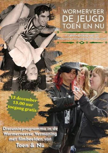 2024 - Poster Wormerveer de jeugd toen en nu